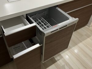 沖縄キッチン取付け隊　ビルトイン食洗機の後付け新設　施工後